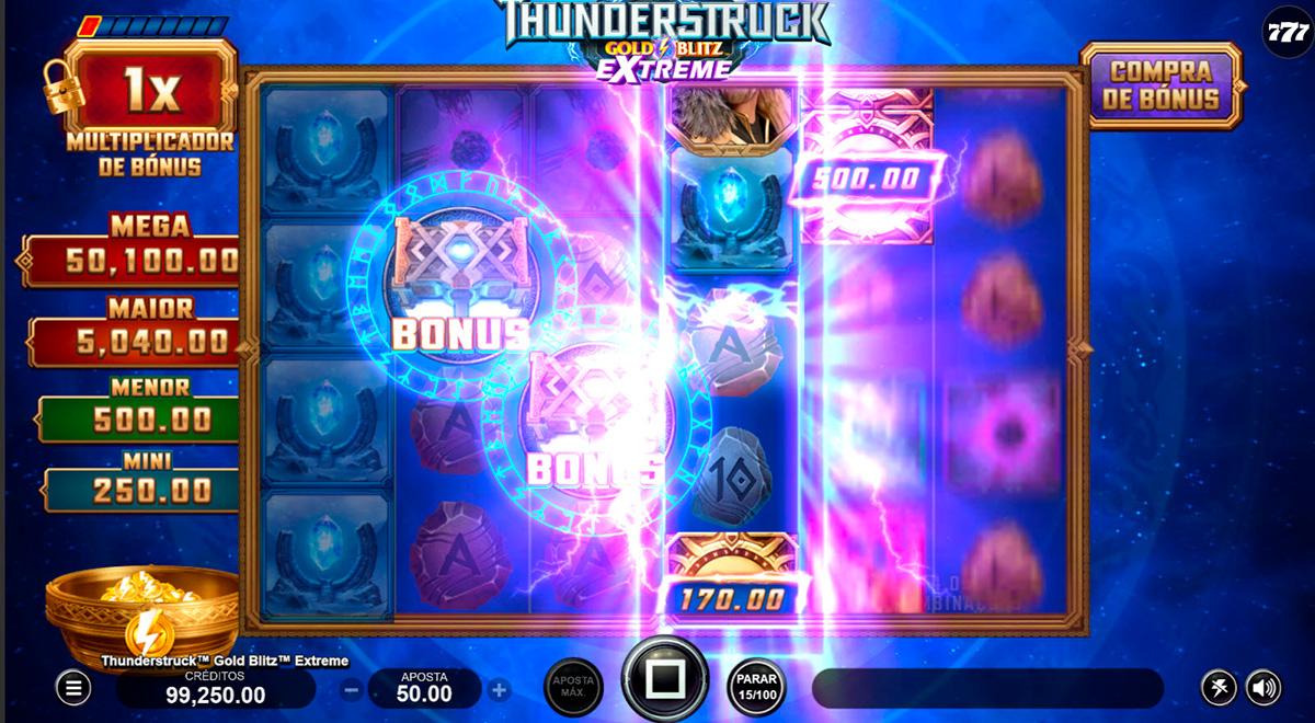 Thunderstruck Gold Blitz Extreme bonus